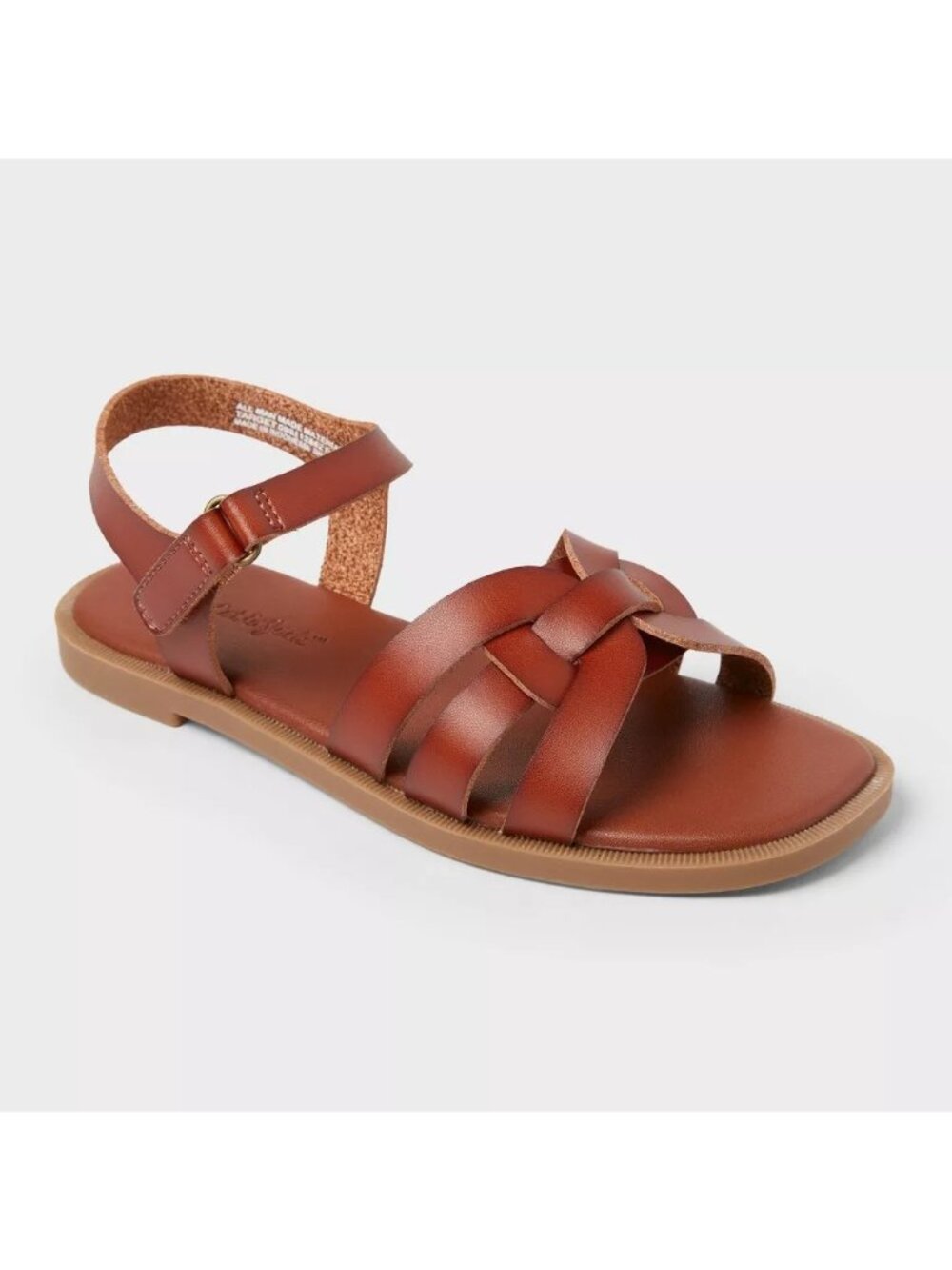 NEW Cat & Jack Kids' Christa H-Band Sandals - Brown - Size 6